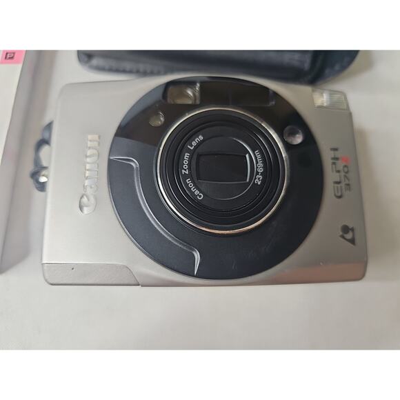 Canon ELPH 370Z Compact Point/Shoot Film Camera Tested & Works, w/ Leather Case - Picture 4 of 16